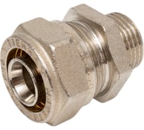 Обжимная муфта - Н 20х1/2 никелированная Uni-Fitt 662N7200