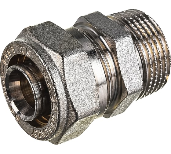 Обжимная муфта - Н 20х3/4 никелированная Uni-Fitt 662N7300 1