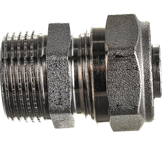 Обжимная муфта - Н 20х3/4 никелированная Uni-Fitt 662N7300