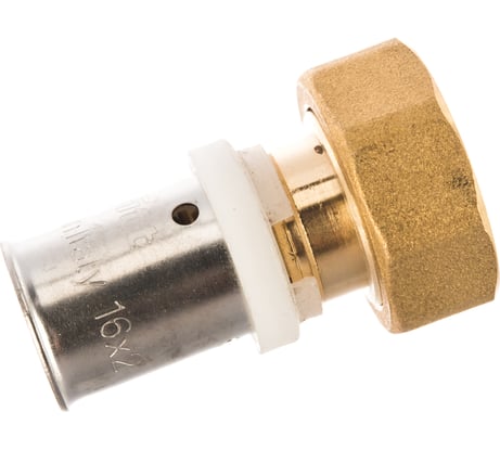 Пресс-муфта - В 16x3/4 с накидной гайкой Uni-Fitt 714G6300
