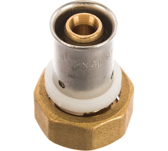 Пресс-муфта - В 16x3/4 с накидной гайкой Uni-Fitt 714G6300