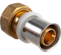 Пресс-муфта - В 20x3/4 с накидной гайкой Uni-Fitt 714G7300