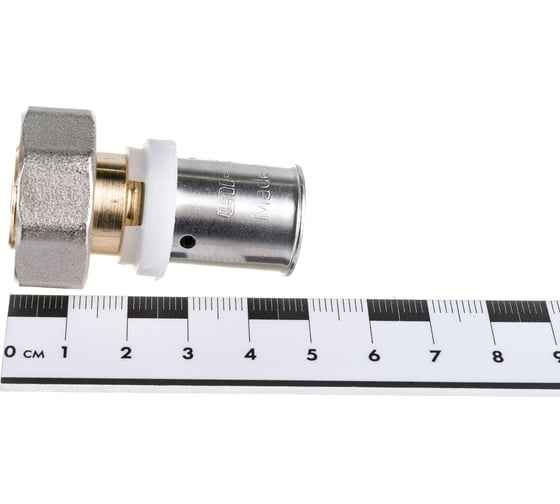 Пресс-муфта - В 16x3/4EK с накидной гайкой Uni-Fitt 713G6300