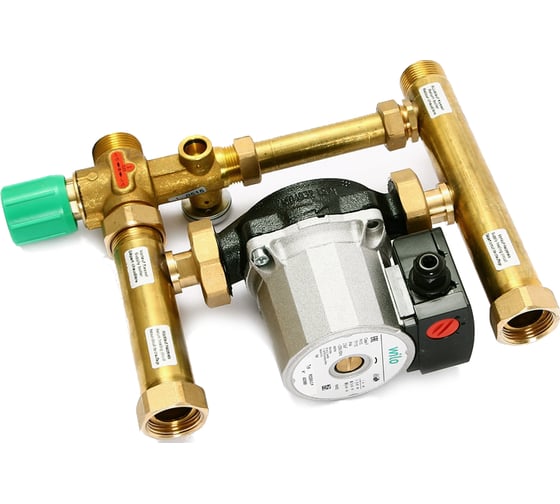 Насосно-смесительная группа 1" c насосом Wilo RS 25/6-130 Uni-Fitt MULTIMIX 476G1500