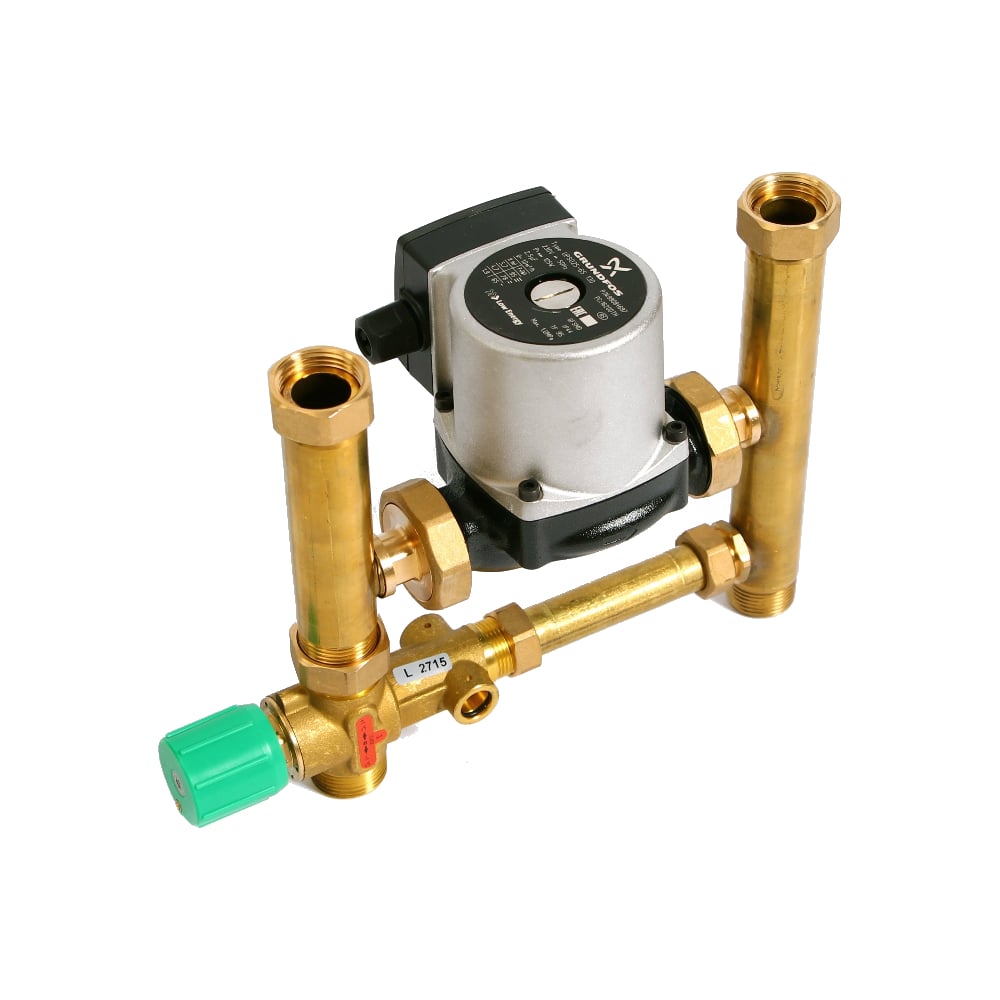 Насосно-смесительная группа 1" с насосом GRUNDFOS Uni-Fitt MULTIMIX ...