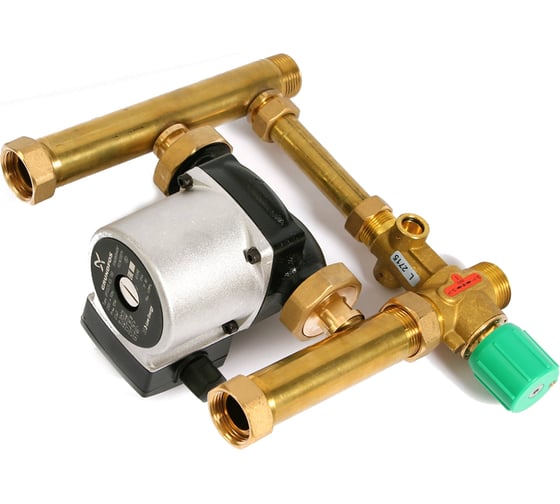 Насосно-смесительная группа 1" с насосом GRUNDFOS Uni-Fitt MULTIMIX 477G1500