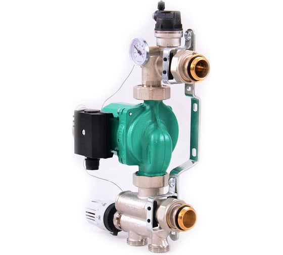Насосно-смесительная группа 1" c насосом Wilo RS 25/6-130 Uni-Fitt SOLOMIX 471N1200