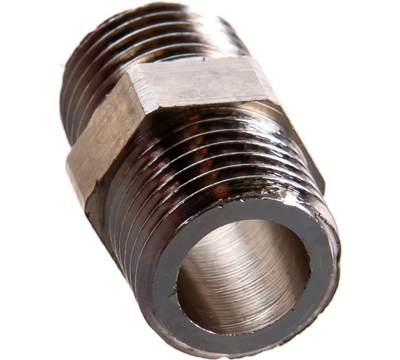 Ниппель 1/4 никелированный Uni-Fitt 600N0000 1