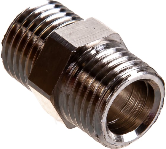 Ниппель 1/4 никелированный Uni-Fitt 600N0000