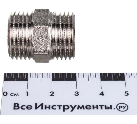 Ниппель 1/2 никелированный Uni-Fitt 600N2200