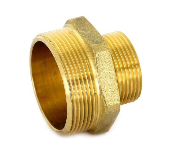 Редукционный ниппель 1/2x1/4 латунный Uni-Fitt 600G2000 1