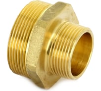 Редукционный ниппель 2х1-1/4 латунный Uni-Fitt 600G7500