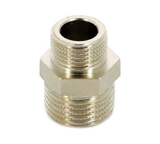 Ниппель 1х3/4 никелированный Uni-Fitt 600N4300 1