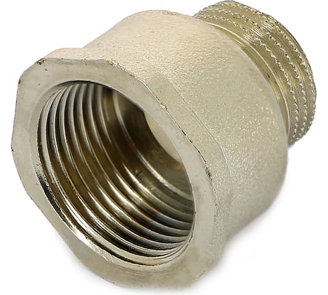 Переходник НВ 3/8mх1/2f никелированный Uni-Fitt 603N1200