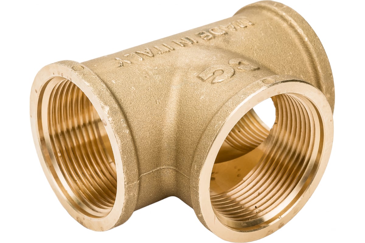 Тройник В 1-1/2 латунный Uni-Fitt 615G6660 - выгодная цена, отзывы ...