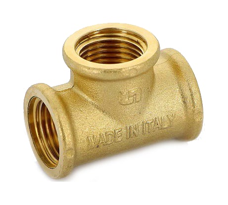 Тройник В 2 латунный Uni-Fitt 615G7770
