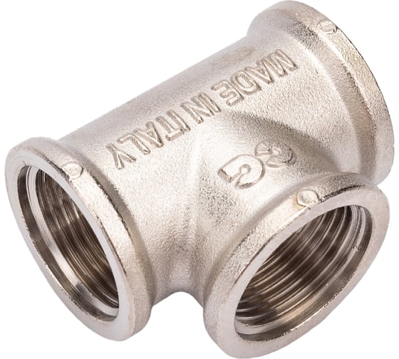 Тройник В 3/4 никелированный Uni-Fitt 615N3330