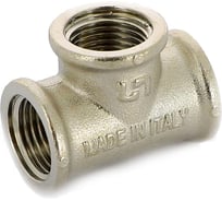 Тройник В 1 никелированный Uni-Fitt 615N4440
