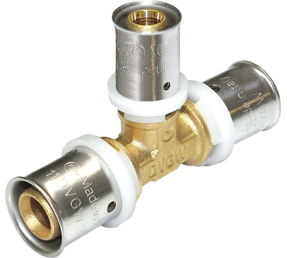 Тройник пресс 32х16х32 Uni-Fitt 706G9690
