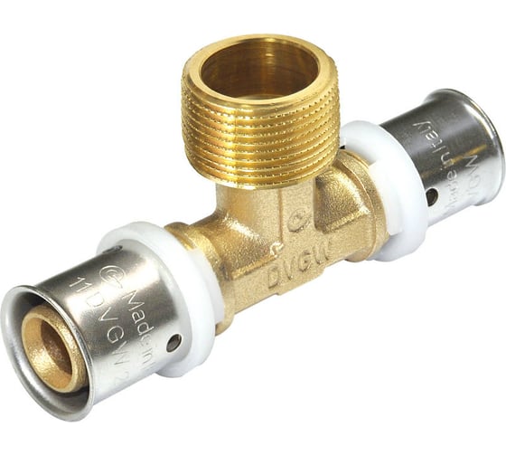 Тройник пресс-Н 20х1/2х20 Uni-Fitt 708G7270 1