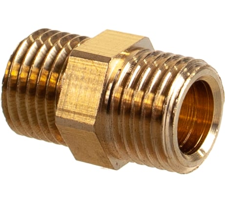 Ниппель 1/4 латунный Uni-Fitt 600G0000