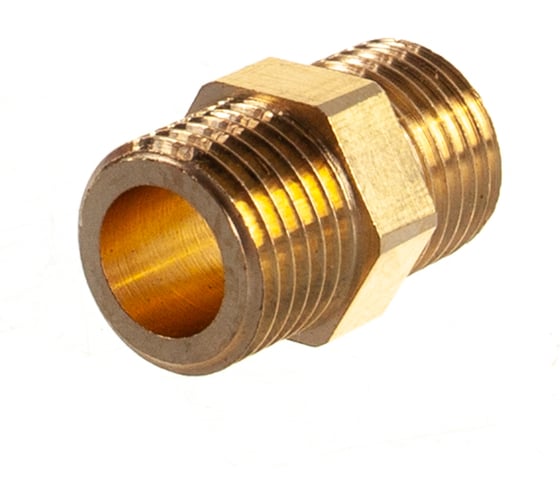 Ниппель 1/4 латунный Uni-Fitt 600G0000