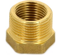Футорка НВ 2x1 латунная Uni-Fitt 604G7400