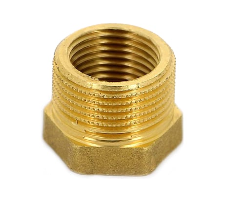 Футорка НВ 2x1 латунная Uni-Fitt 604G7400