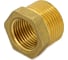 Футорка НВ 2x1 латунная Uni-Fitt 604G7400 2