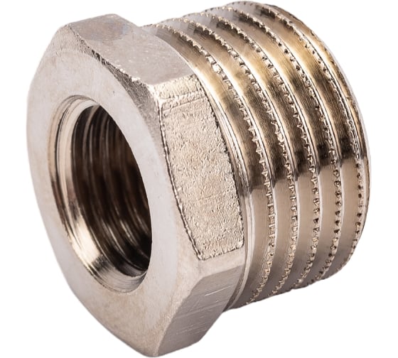Футорка НВ 1/2х1/4 никелированная Uni-Fitt 604N2000