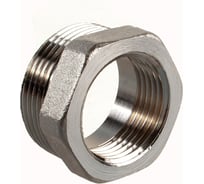 Футорка НВ 1-1/4х1 никелированная Uni-Fitt 604N5400