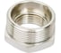 Футорка НВ 1-1/2х1 никелированная Uni-Fitt 604N6400 2