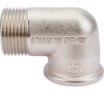 Угол НВ 1x1 никелированный Uni-Fitt 611N4400