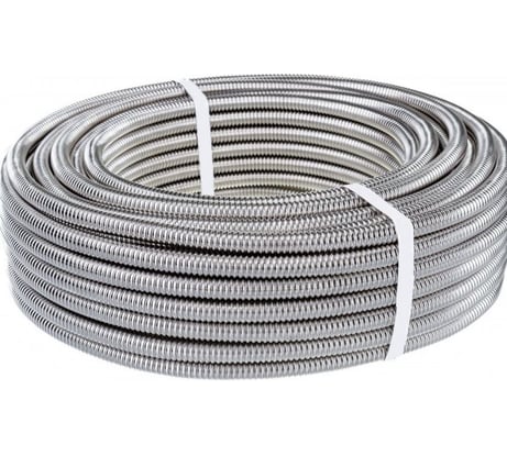 Гофрированная труба AQUAFLEX из нержавеющей стали d20, 10м (отожженная) 773381