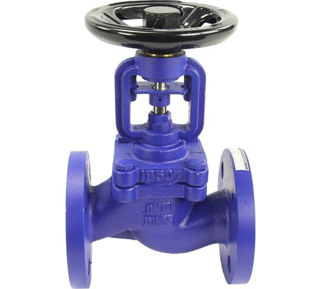 Клапан запорный сильфонный DN.ru V234A Ду50 Ру16 чугунный, фланцевый D090-00712