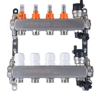 Коллекторная группа PROFACTOR нержавеющая сталь, с расходомерами авто/воздухотвод 1х4 вых 3/4 ЕК PF MB 807.4