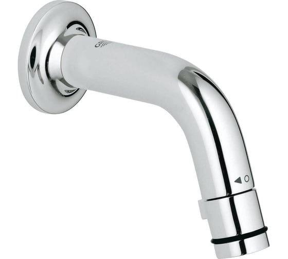 Вентиль для раковины GROHE Universal настенный, без функции смесителя, вынос 105 мм, хром 20205000