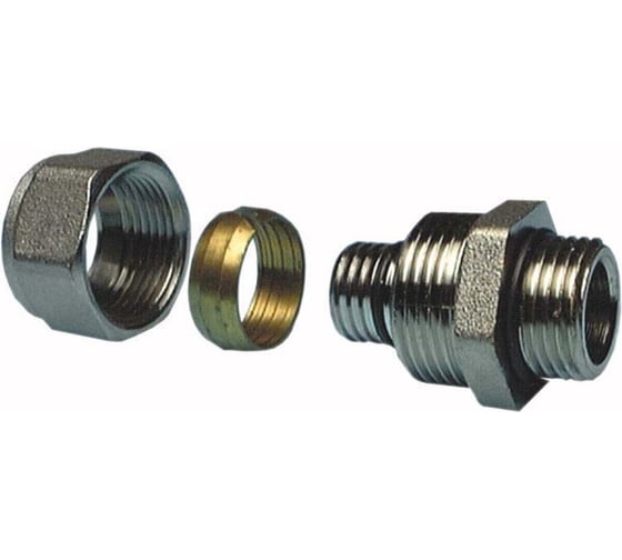 Муфта НР 20х1/2 с O-ring, оловянное покрытие Henco 1-2004A