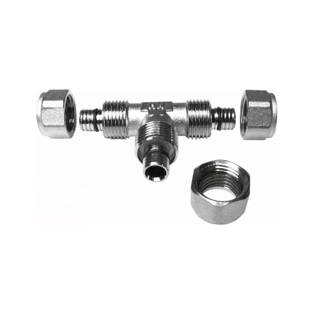 Обжимной тройник 20х20х20 оловянное покрытие Henco 8-202020A - выгодная ...