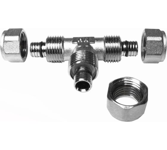 Обжимной тройник 26х26х26 оловянное покрытие Henco 8-262626A 1