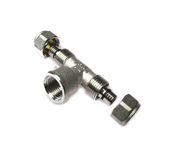 Тройник обж-В-обж 26х1"x26 оловянное покрытие Henco 9-260626