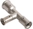Тройник 26х16х20 пресс, оловянное покрытие Henco 11P-261620A 1