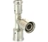 Тройник 16х20х16 пресс, оловянное покрытие Henco 12P-162016A 1