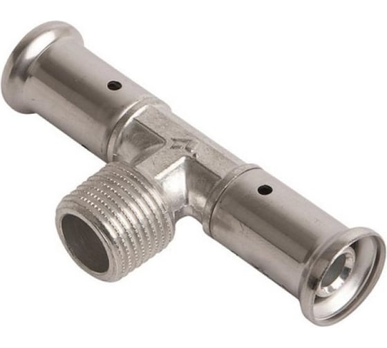 Тройник пресс-НР 20х1/2х20 оловянное покрытие Henco 14P-200420A