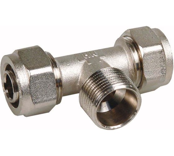 Тройник обж-Н-обж 16х1/2x16 оловянное покрытие Henco 11-160416A 1