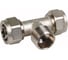 Тройник обж-Н-обж 32х1"x32 оловянное покрытие Henco 11-320632A 1