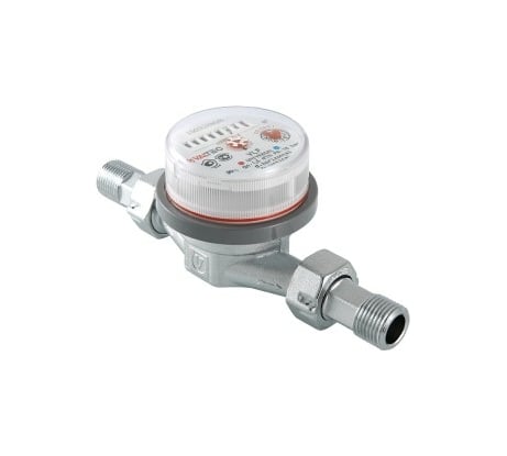 Универсальный квартирный водосчетчик Valtec до +90 С, 1,5м3, 1/2", 110 мм VLF-15U
