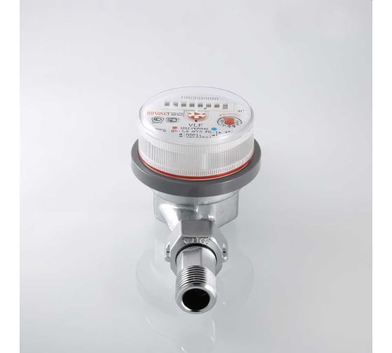 Универсальный квартирный водосчетчик Valtec до +90 С, 1,5м3, 1/2", 110 мм VLF-15U