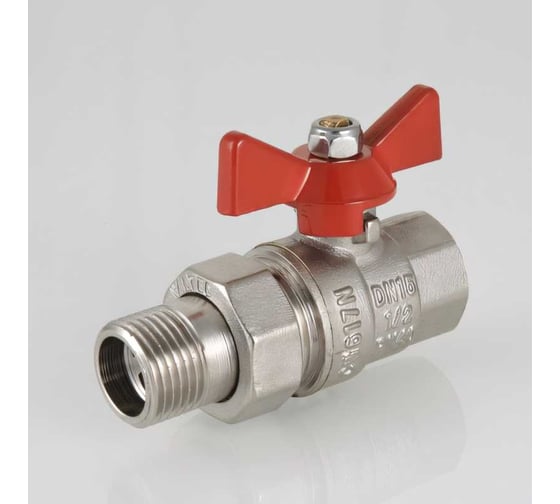 Шаровой кран с полусгоном Valtec BASE 3/4" внутренняя-наружная VT.227.N.05