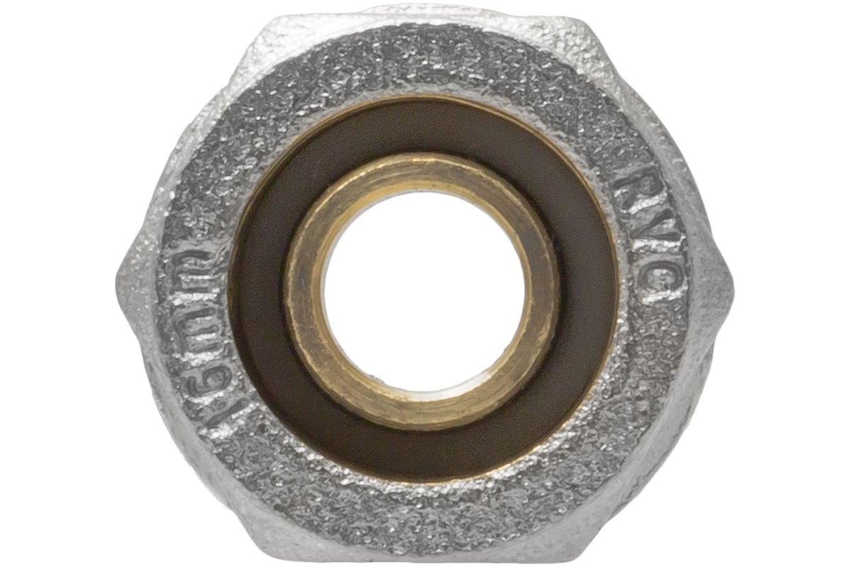 Соединитель патрубок 16х1/2\" ц/г RVC ИС.072544 - выгодная цена, отзывы ...